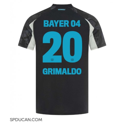 Muški Nogometni Dres Bayer Leverkusen Alejandro Grimaldo #20 Rezervni 2024-25 Kratak Rukav